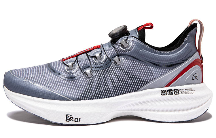 Erke HANGTIANWENCHUANG x Erke Low top Running Shoes Men's Black Gray
