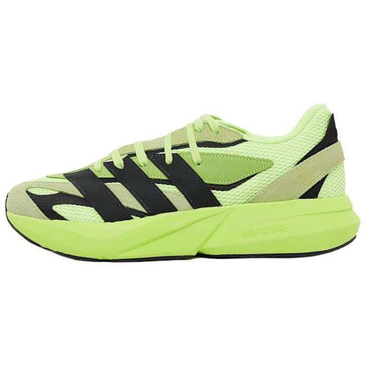Adidas Adidas LIGHTBLAZE Slip Resistant Abrasion Resistant Low top Running Shoes Men's Green Yellow