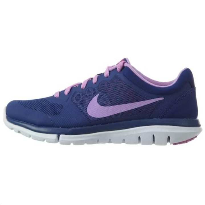 Nike Nike Flex 2015 Rn Msl Deep Royal Blue Fuchsia Glow Fuchsia Flash White Women's