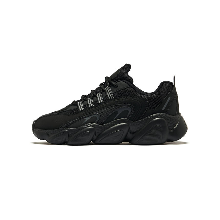 Erke Sweetheart 2.0 Fashion Puffy Shoes Textile, Synthetic Leather Cushioning Coverage Lightweight Height Increasing