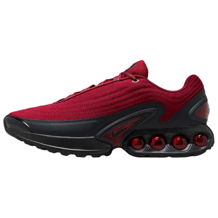 Nike Nike Air Max Dn Abrasion Resistant Low top Casual Running Shoes Unisex Red Black