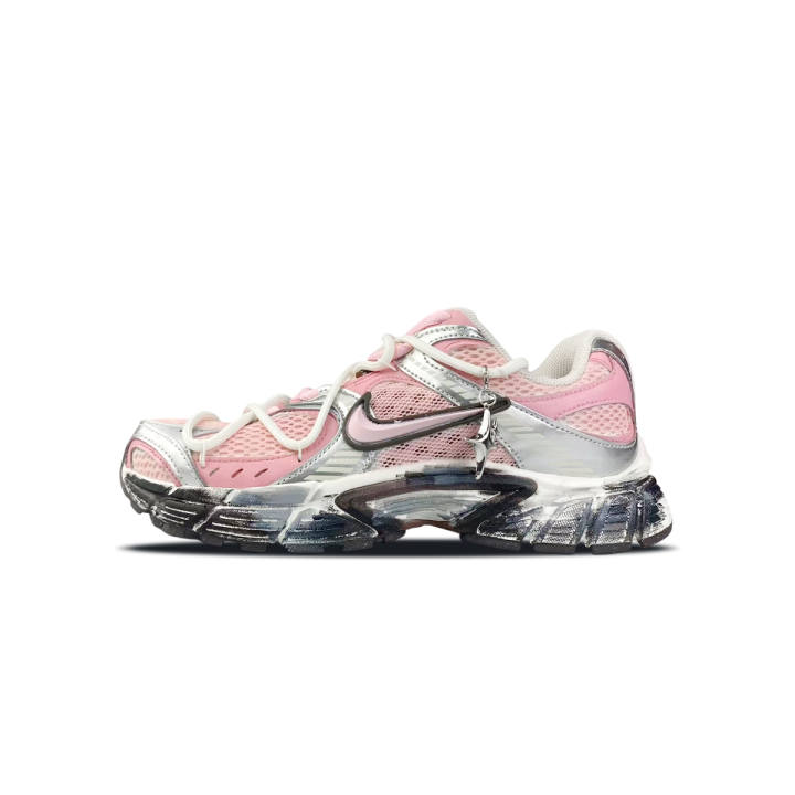 Nike Nike V5 RNR Breathable Low top Running Shoes Women's Pink Silver