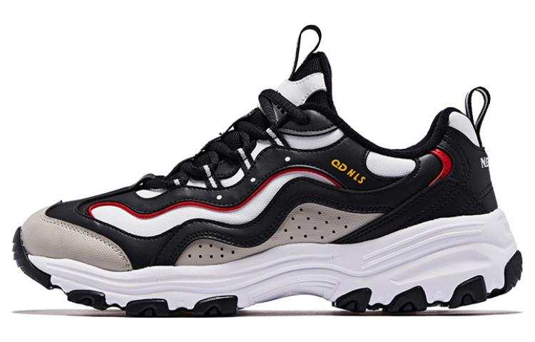 QIAODAN Textile, Synthetic Leather Slip Resistant, Abrasion Resistant, Waterproof, Height Increasing Low top