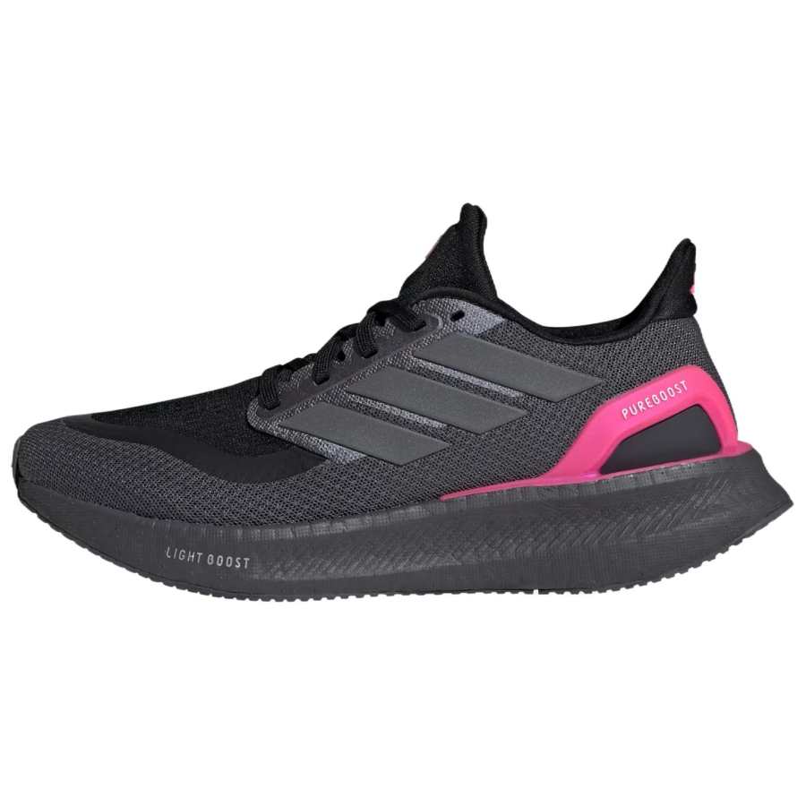 Adidas Adidas Pureboost 5 Grey Iron Metallic Lucid Pink Women's