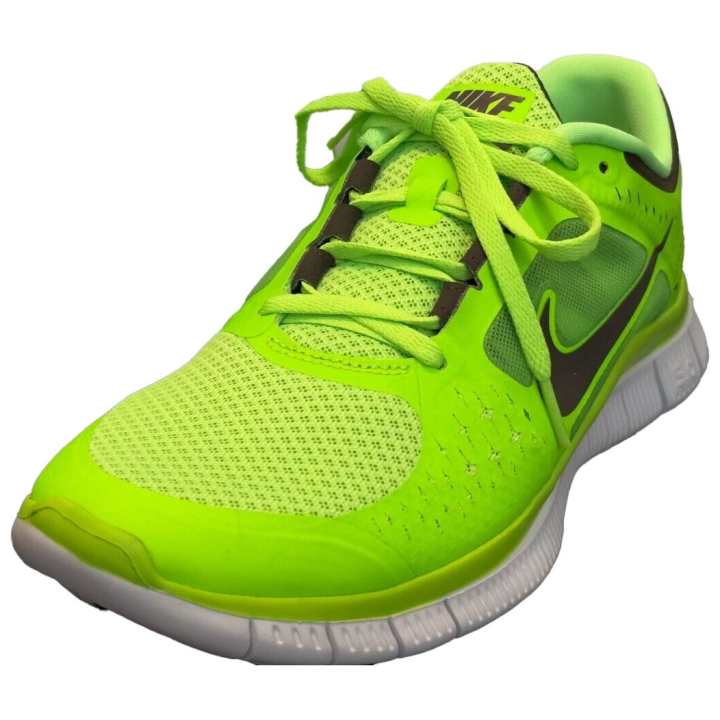 Nike Nike Slip Resistant Abrasion Resistant Low top Running Shoes Men's Green