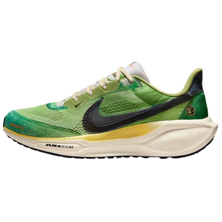 Nike Nike Pegasus 41 Breathable Low top Casual Running Shoes Men's Green