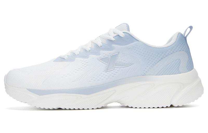 XTEP Feather Fashion Slip Resistant Abrasion Resistant Low top Running Shoes Men's White Blue