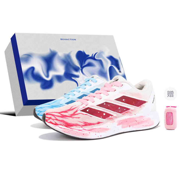 Adidas Adidas Duramo RC Low top Running Shoes Unisex Blue Pink