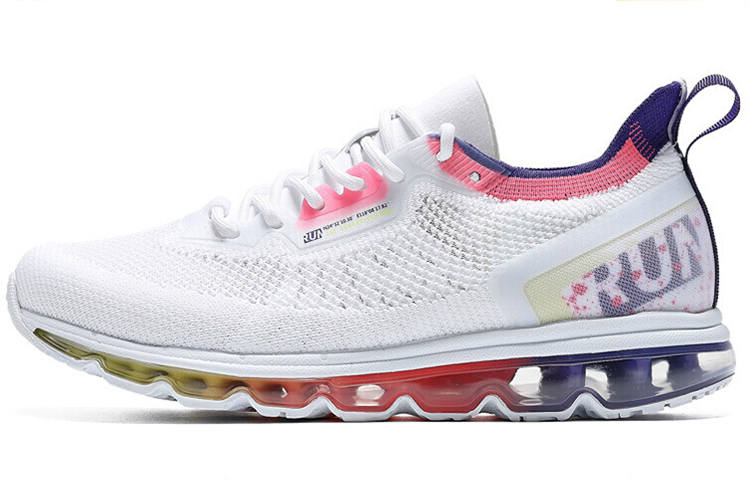 361° Running Shoes Women's Low Top White Red
