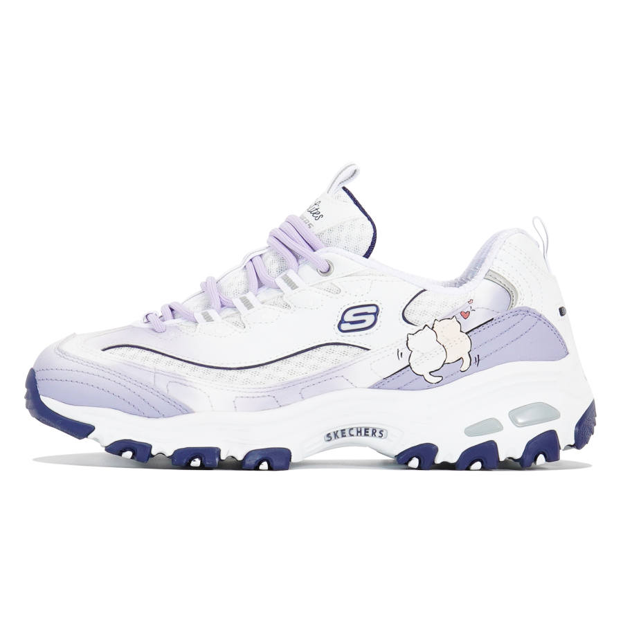 Skechers D'Lites 1.0 Lemon Joy Slip Resistant, Abrasion Resistant, Waterproof