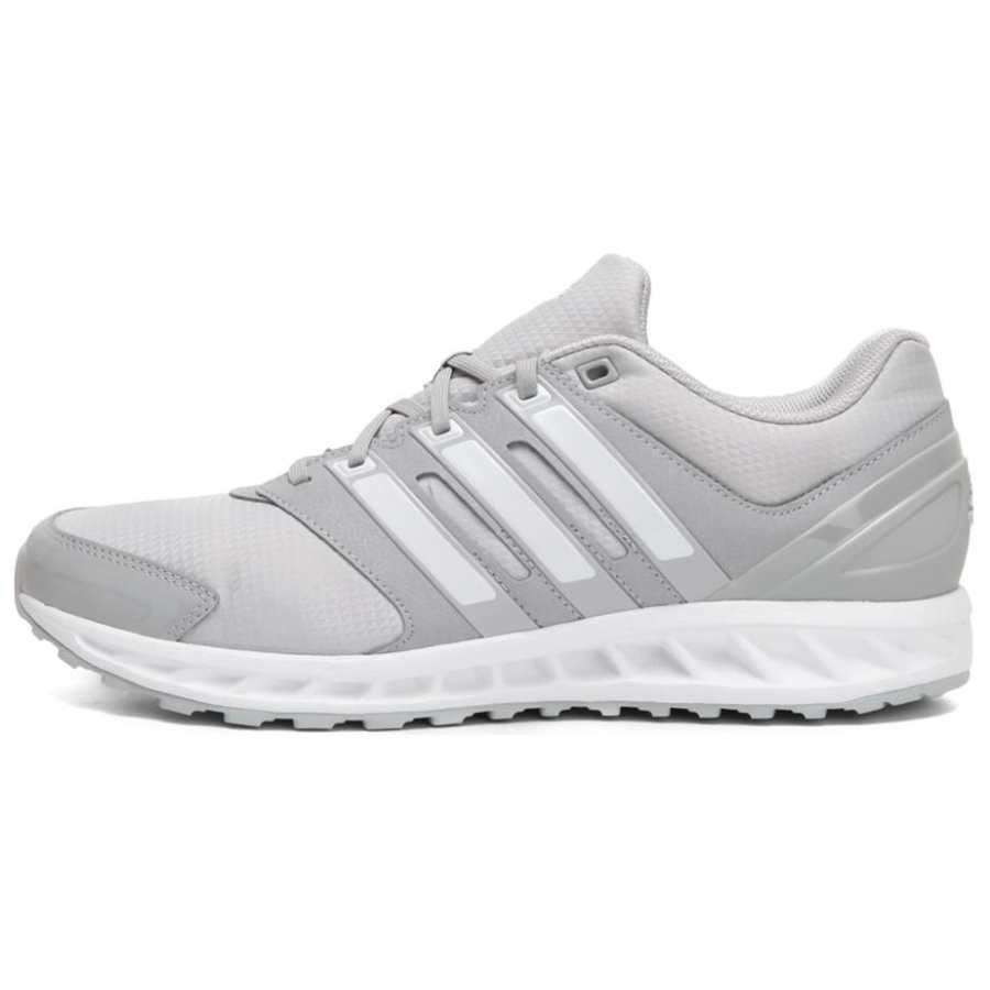 Adidas Adidas Falcon Abrasion Resistant Breathable Low top Running Shoes Unisex Gray