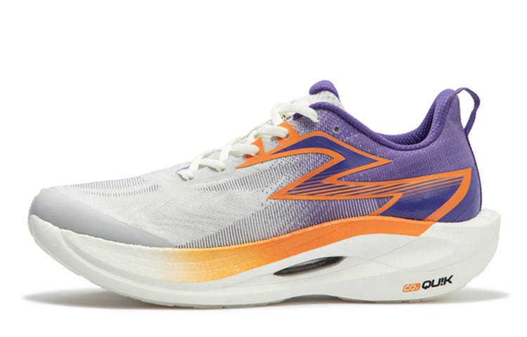 361° Flame 2ET Low top Running Shoes Unisex White Purple