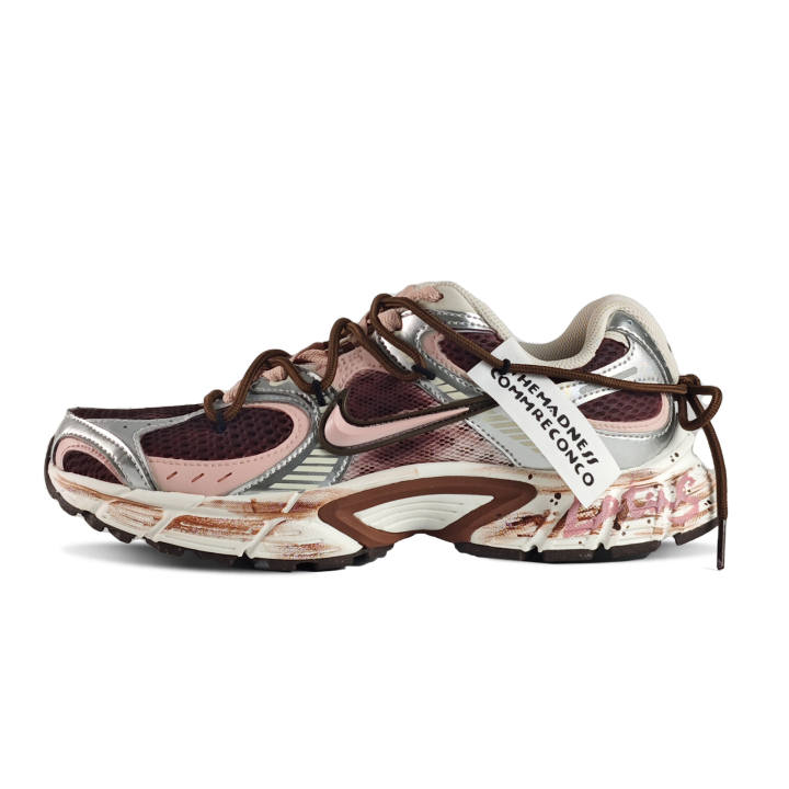 Nike Nike V5 RNR Abrasion Resistant Breathable Low top Casual Running Shoes Women's Pink Brown
