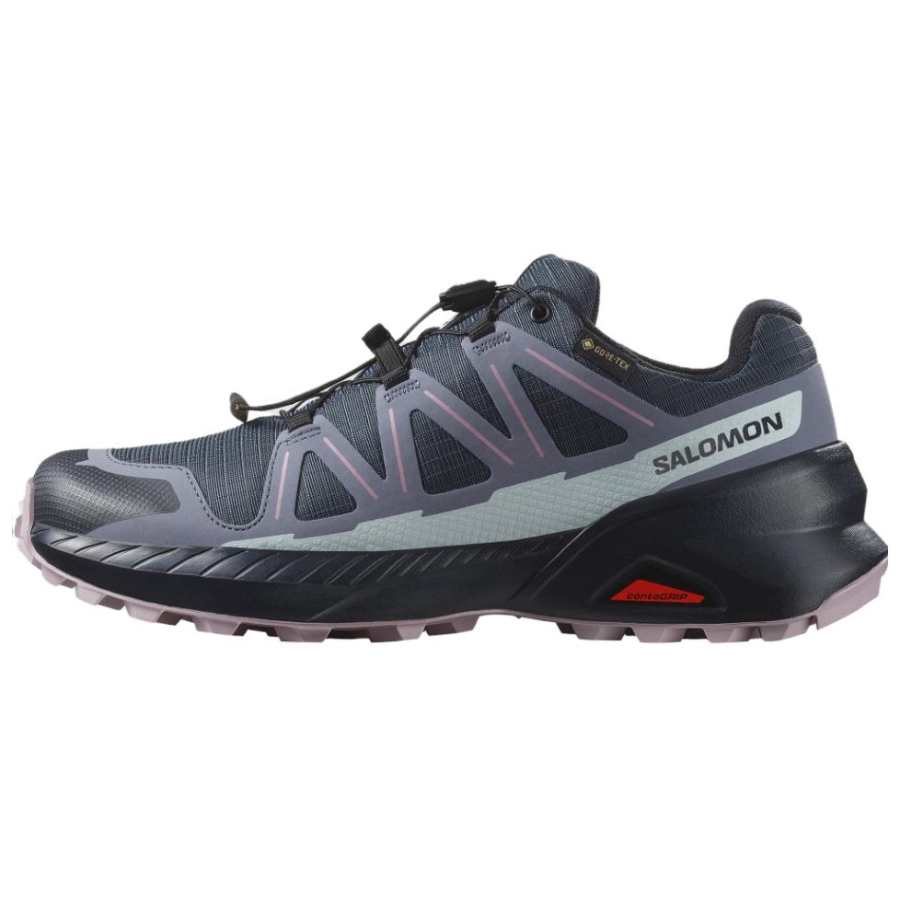 SALOMON Speedcross Peak Running Shoes Women's Slip Resistant Abrasion Resistant Black