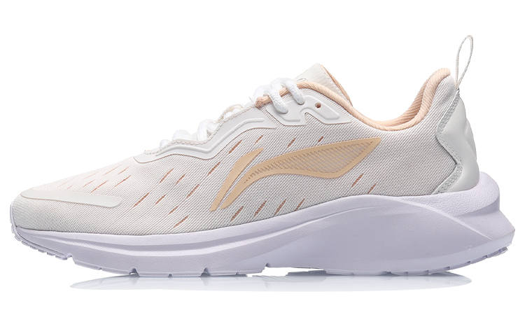Li-Ning Li Ning Slip Resistant Cushioning Slip Resistant Cushioning Low top Running Shoes Women's White Orange