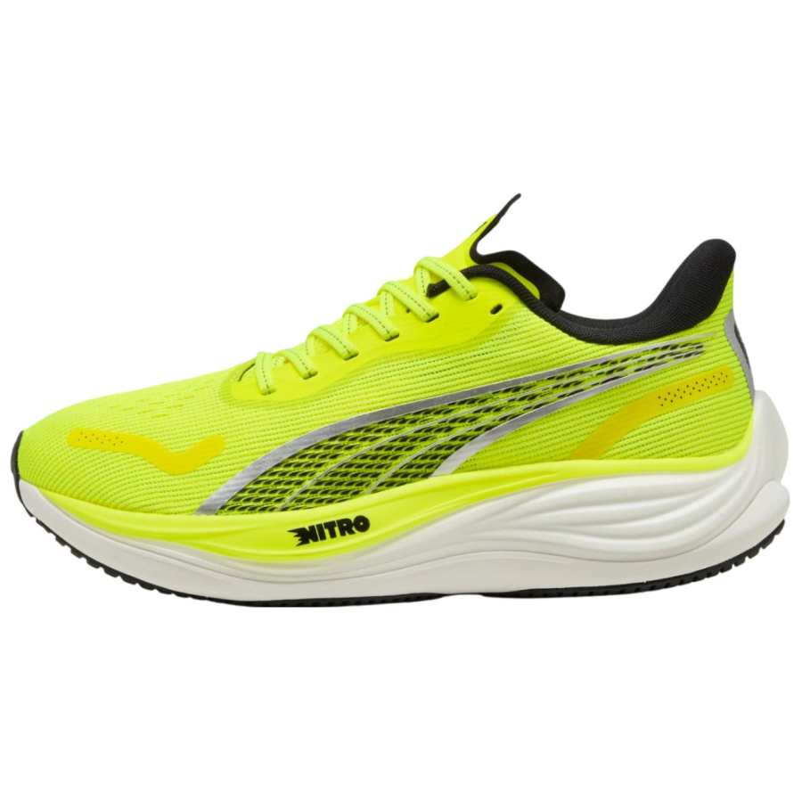 PUMA Velocity NITRO™ 3 Cushioning Slip Resistant Low top Casual Running Shoes Men's Yellow
