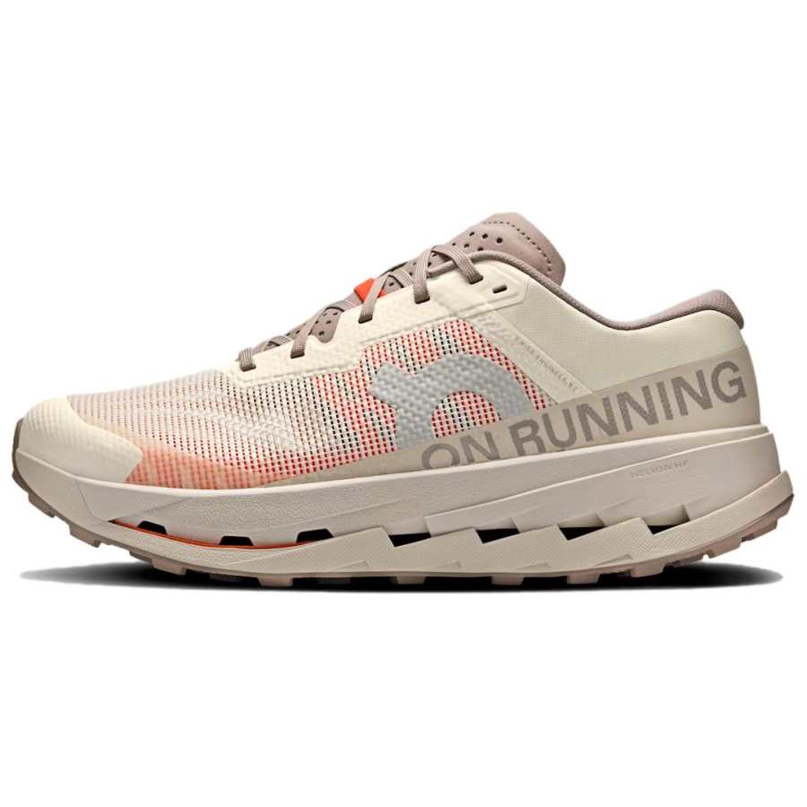 On Cloudultra 3 Breathable Low top Running Shoes Men's Beige Brown