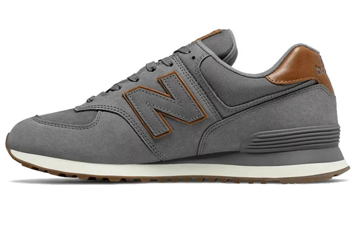 New Balance New Balance NB 574 Low top Running Shoes Men's Gray Brown