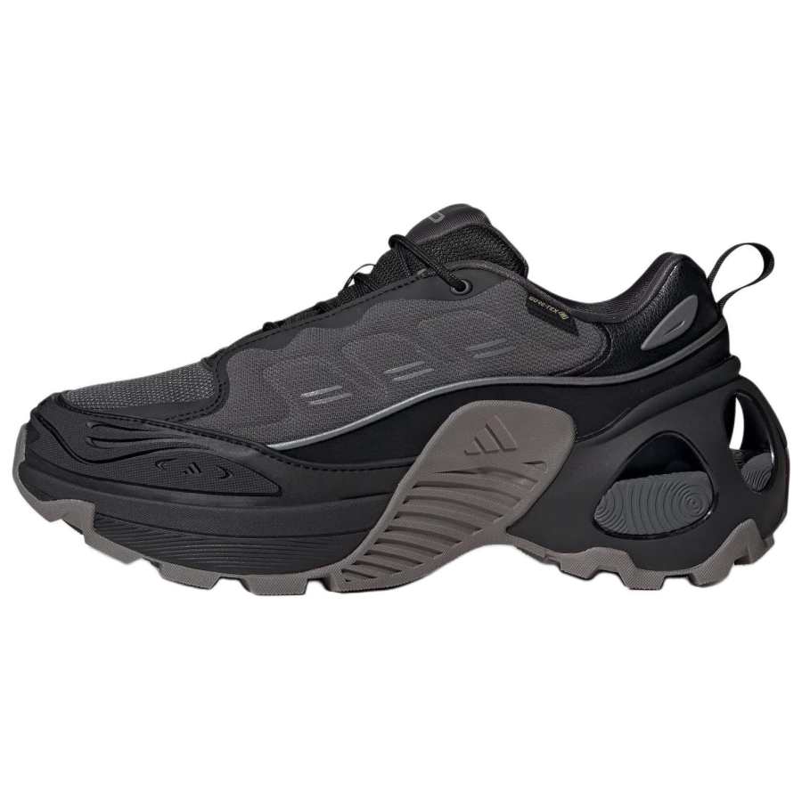 Adidas Adidas Wonder Runner Fabric Slip Resistant Abrasion Resistant Low top Running Shoes Unisex Black Gray