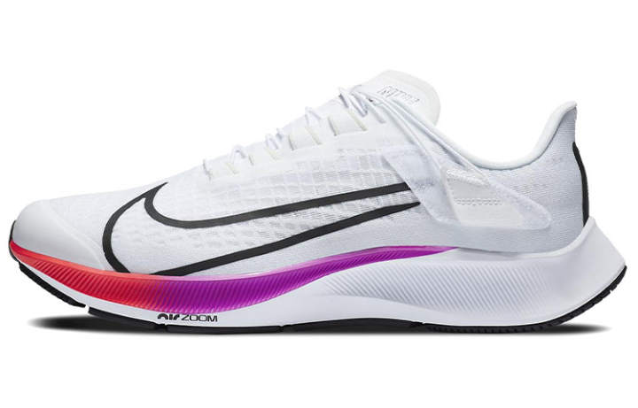Nike Nike Air Zoom Pegasus 37 FlyEase Extra Wide 'White Multi Color'