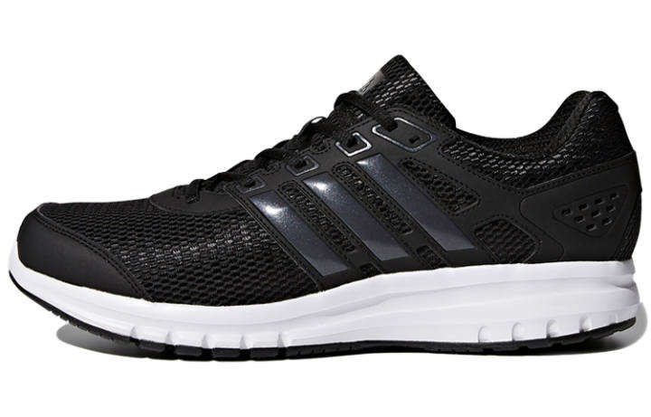 Adidas Adidas Duramo Lite Comfortable Abrasion Resistant Breathable Low top Running Shoes Men's Graphite Black