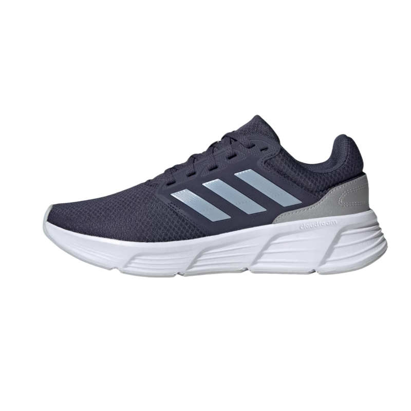 Adidas Adidas Galaxy 6 Cushioning Breathable Cushioning Breathable Low top Running Shoes Men's Blue Purple