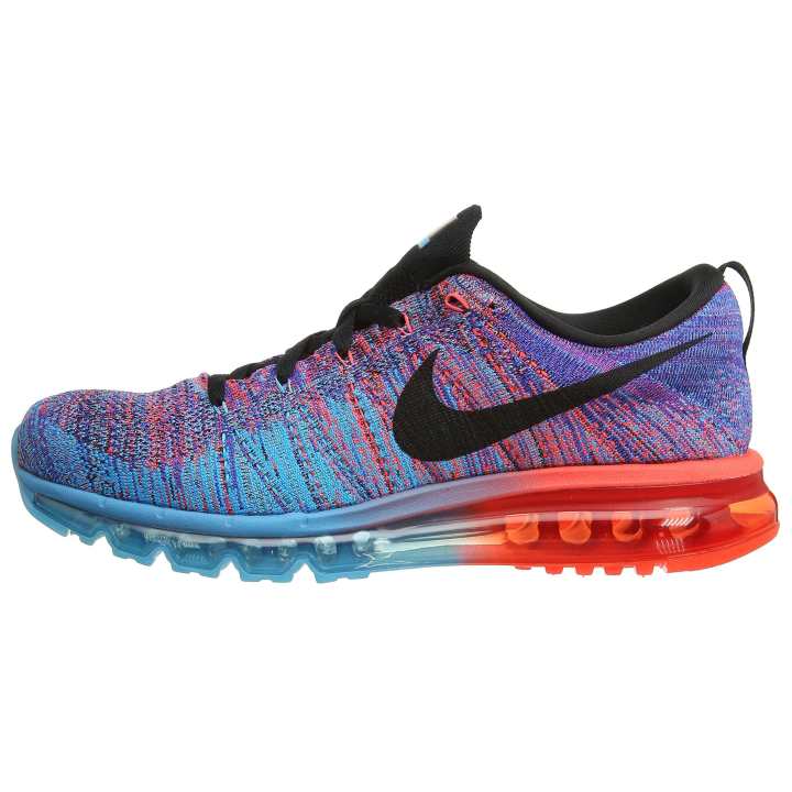 Nike Nike Flyknit Max Blue Lagoon Bright Crimson