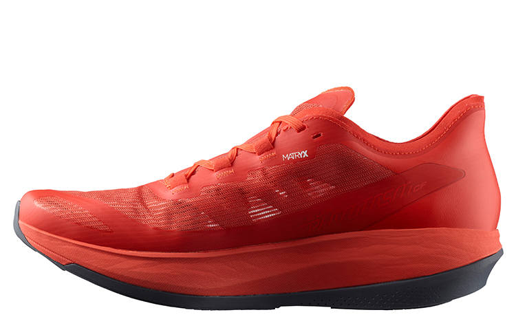 SALOMON Phantasm Comfortable Fabric Cushioning Slip Resistant Breathable Low top Casual Running Shoes Unisex Red