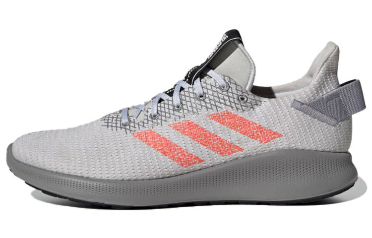 Adidas Adidas SenseBounce+ Street Athleisure Cushioning, Wear Resistant Low top Running Shoes Men's Smoke Gray