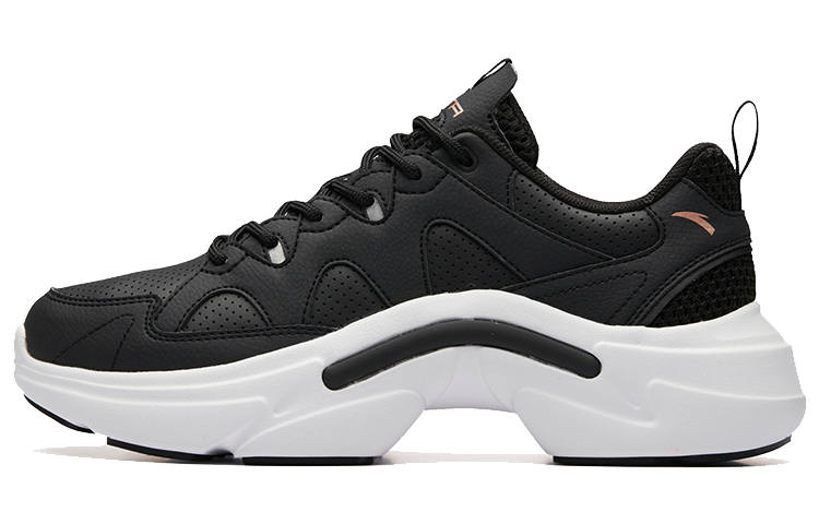 ANTA Anta Synthetic Leather, Artificial Leather Cushioning Slip Resistant Abrasion Resistant Coverage Support Low top