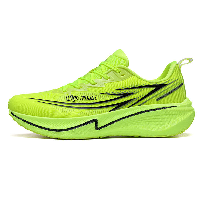 Up Run Up Run Running Shoes Unisex Neon Green