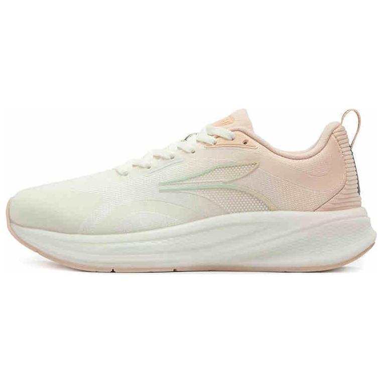 361° Slip Resistant Abrasion Resistant Low top Casual Running Shoes Women's White Pink
