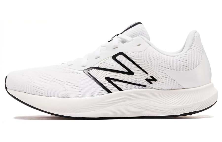 New Balance New Balance Pro R Fabric Abrasion Resistant Cushioning Breathable Low top Running Shoes Women's White