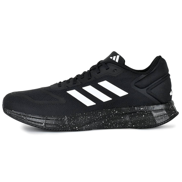 Adidas Adidas Duramo 10 Cushioning Lightweight Low top Running Shoes Men's Black White