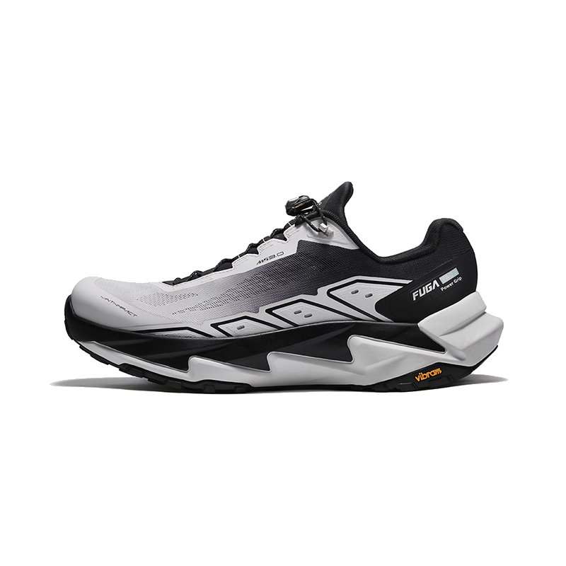 KAILAS FUGA YAO2 Running Shoes Men's Low Top Light Gray/Ink Black
