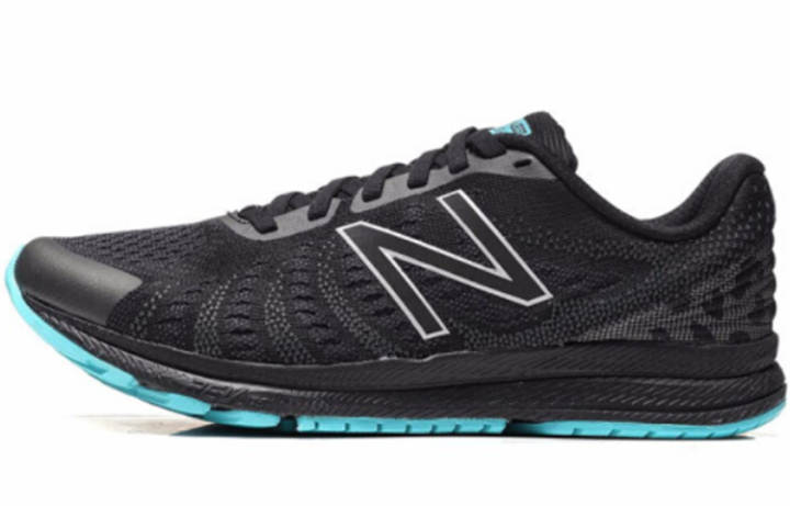New Balance New Balance NB Fuelcore Rush V3 Cushioning Abrasion Resistant Coverage Low top Running Shoes Unisex Black Blue 2E Width