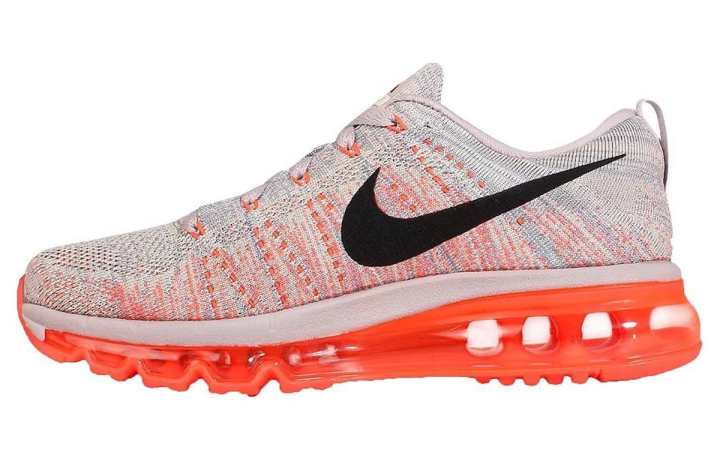 Nike Nike Flyknit Air Max Violet Ash Hyper Orange Women's