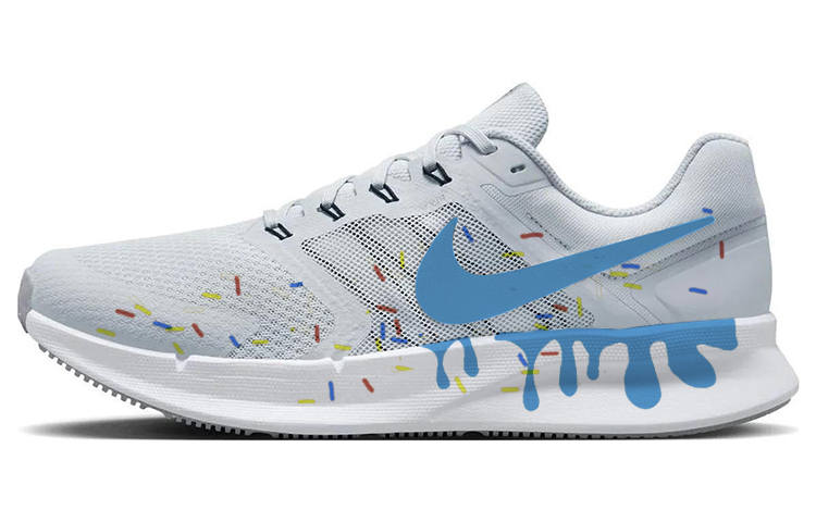 Nike Nike Run Swift 3 Cushioning Slip Resistant Abrasion Resistant Low top Casual Running Shoes Men's Gray Black