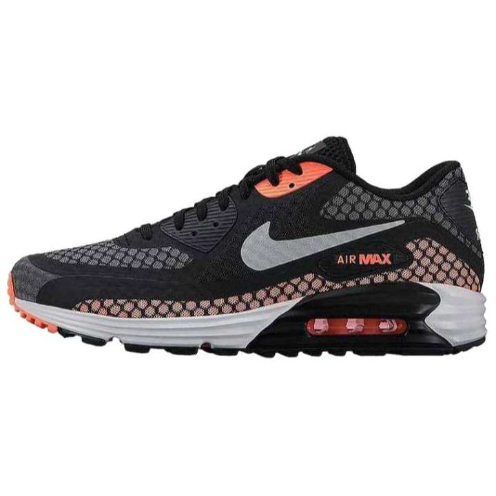Nike Nike Air Max Lunar 90 Black Silver Hot Lava