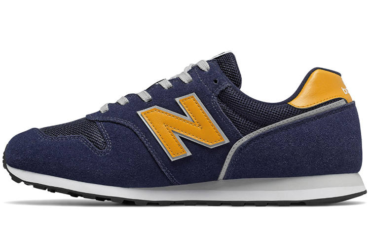 New Balance New Balance NB 373 Athleisure Low top Running Shoes Men's Black Yellow D Width