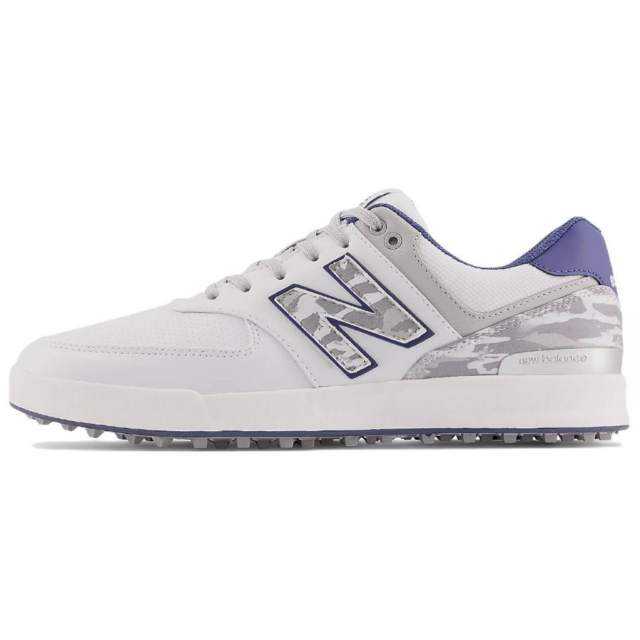 New Balance New Balance Collection Comfortable Abrasion Resistant Low top Golf Shoes Men's White Blue