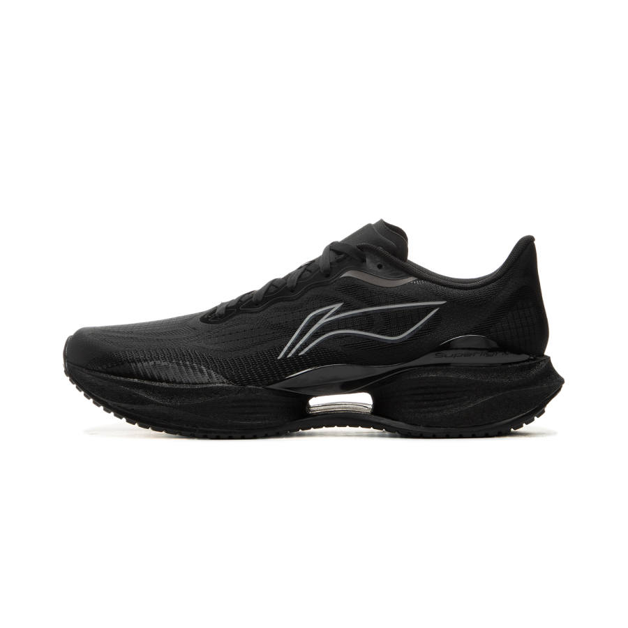 Li-Ning Li Ning Super Light 22 Low top Long Distance Running Sprint Running Shoes Men's Pure Black