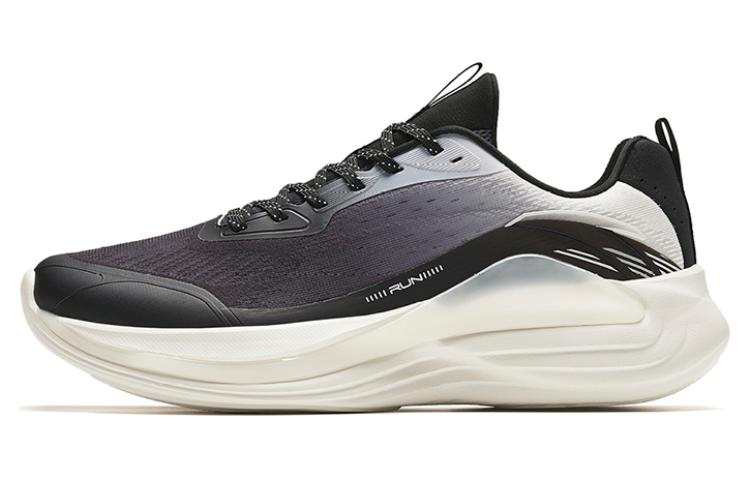 Anta Lingyun 4 Lightweight, Breathable, And Abrasion Resistant Low top Running Shoes Men's Black Gray