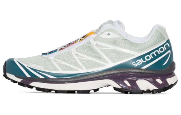 SALOMON XT 6 Slip Resistant Abrasion Resistant Running Shoes Unisex Lake Green