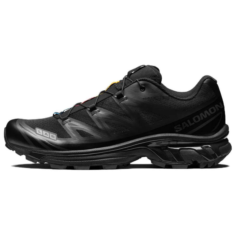 SALOMON XT 6 Outdoor Sports Mesh Low top Running Shoes Unisex Black