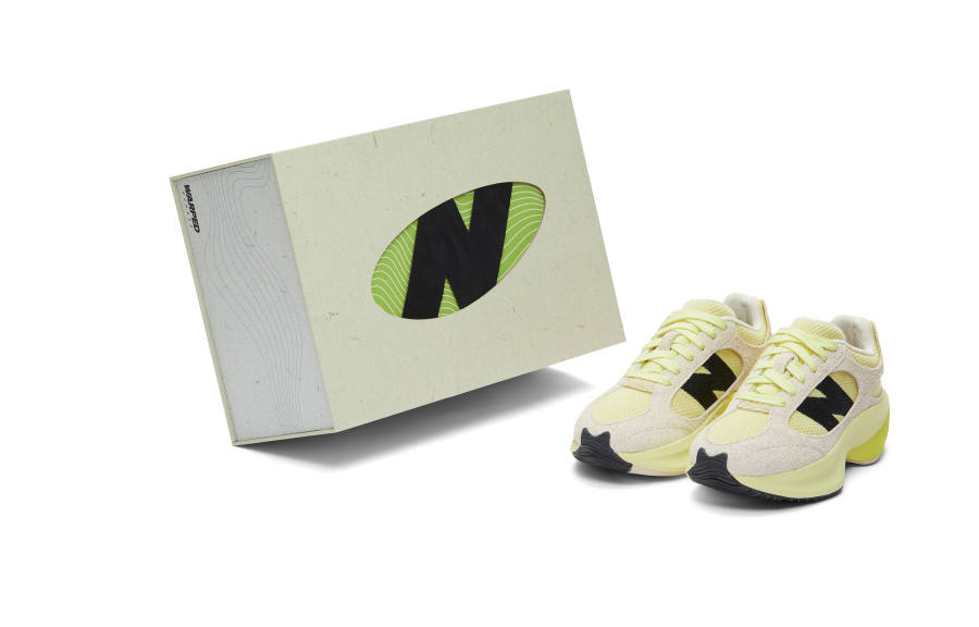 New Balance New Balance Wrpd Runner Low top Casual Running Shoes Unisex Yellow Black Leap Light Set