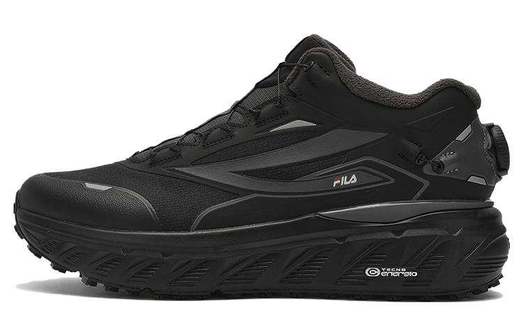 FILA BOA EXPLORER Textile, TPU Fleece Cushioning, Wear Resistant Low top Outdoor Shoes Men's Black