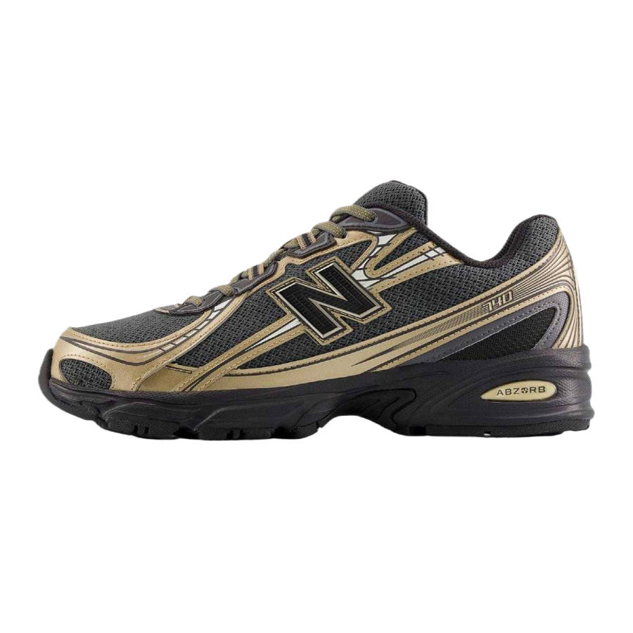 New Balance 740 New Balancev2 'Black Castlerock Gold'