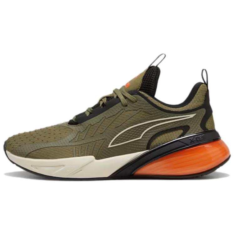 PUMA X Cell Slip Resistant Abrasion Resistant Low top Casual Running Shoes Unisex Green