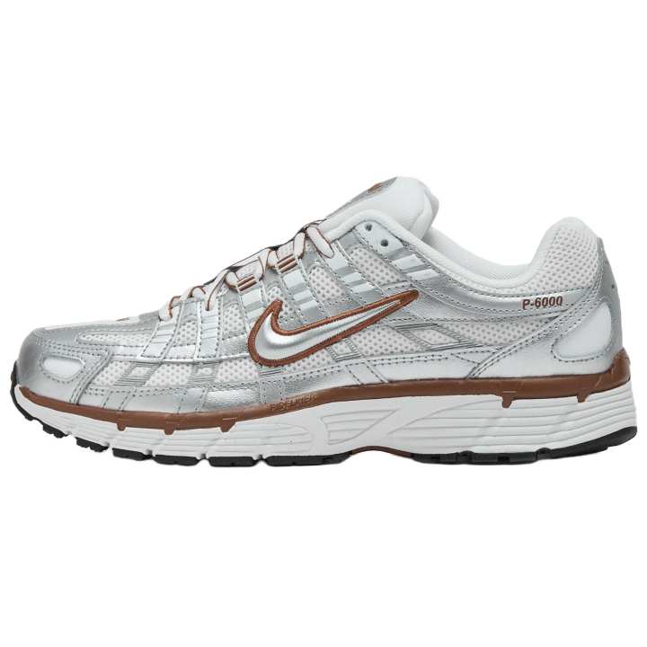 Nike Nike P 6000 Low top Running Shoes Women's Silver White